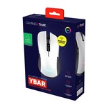 Trust GXT 923W Ybar Draadloze Gaming Muis Wit, RGB, 7200 dpi