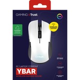 Trust GXT 923W Ybar Wireless Gaming Mouse Wit, RGB, 7200 dpi