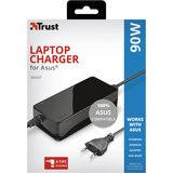 Trust Maxo 90W Laptop Charger for Asus voedingseenheid Zwart, 23390