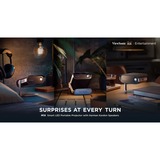 ViewSonic Smart LED draagbare projector met Harman Kardon luidsprekers ledprojector Zwart, HDMI, audio, Wifi, Bluetooth