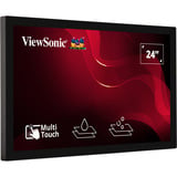 ViewSonic XF2430 24" FHD Industrial Display open frame touchmonitor  Zwart, HDMI, DisplayPort, VGA, 24/7 gebruik