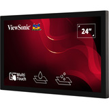 ViewSonic XF2430 24" open frame touchmonitor  Zwart, HDMI, DisplayPort, VGA, 24/7 gebruik