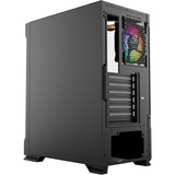 XYZ PC Gear Airone 300-X Mesh midi tower behuizing Zwart | 1x USB-A | 1x USB-C | Tempered Glass
