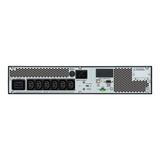 APC Easy UPS On-Line 3000VA SRV3KRILRK-E ups Zwart, 2700 W, 4U, 6x C13 + 1x C19, intelligente kaartsleuf, LCD, verlengde runtime, met railkit