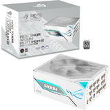 ASUS ROG Thor Platinum III White Edition (ROG Equalizer) modulaire 1200 watt voeding  Zwart, 1x 12V-2x6, 4x PCIe