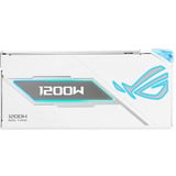 ASUS ROG Thor Platinum III White Edition (ROG Equalizer) modulaire 1200 watt voeding  Zwart, 1x 12V-2x6, 4x PCIe
