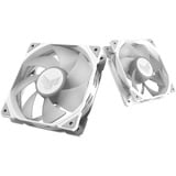 ASUS TUF Gaming TR120 ARGB Pack, 3 stuks case fan Wit/transparant