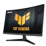 ASUS TUF Gaming VG27VQ3B 27" Curved monitor Zwart, 2x HDMI, 1x DisplayPort, 180Hz, AMD Free-Sync 