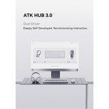 ATK RS6 Ultra+ Series Aluminum Magnetic Switch Keyboard - Sakura Warrior Roze, US lay-out (QWERTY), 80% (TKL)