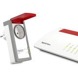 AVM FRITZ!DECT 210 Edition International stekkerdoos Wit/rood