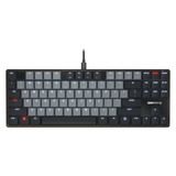 CHERRY KC 500 MX LP TKL mechanisch toetsenbord Zwart, US lay-out (QWERTY), Cherry MX Low Profile 2.0 Ivory, 80% (TKL)	, White leds, PBT keycaps