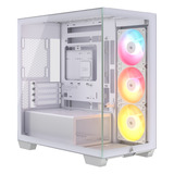 Corsair 2800X RS-R ARGB mini tower behuizing Wit | 1x USB-A | 1x USB-C | Tempered Glass