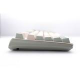 Ducky One 3 Matcha TKL mechanisch toetsenbord Crème, US lay-out (QWERTY), Cherry MX Brown, 80% (TKL)	, PBT Double Shot, hot swap