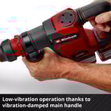 EINHELL Professionele Accu-breekhamer TP-DH 18/4 Li BL - Solo Zwart/rood, Accu en oplader niet inbegrepen