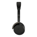 Jabra Evolve3 65 Flex MS on-ear headset Zwart, USB-A with Dongle, Bluetooth 5.3