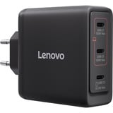 Lenovo 100W GaN Multi-port USB-C oplader Zwart, 3x USB-C