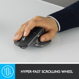 Logitech MX Master 2S Wireless Mouse - Bluetooth Edition Grafiet, 200 dpi - 4000 dpi