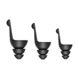 MIXX Assistive Audio Adaptive Personal Noise Protection Earplugs in-ear oortjes Zwart
