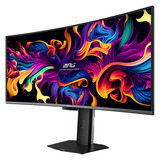 MSI MPG 341CQR QD-OLED X36 34" Curved UltraWide gaming monitor Zwart, 360 Hz, 2x HDMI, 1x DisplayPort, 1x USB-C