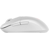 MSI VERSA 300 WIRELESS WHITE gaming muis Wit, 400 - 8.000 DPI, 2,4 GHz / Bluetooth / USB