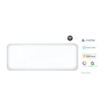 Mill Steel WiFi paneelverwarming PA1300WIFI4, 1300 Watt convector Wit, wifi 2,4 GHz (wifi 6), Bluetooth 5.2, Zigbee 3.0 + App