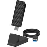 Netgear Nighthawk WiFi 7 Tri-Band USB 3.0 Adapter wlan adapter Zwart, USB 3.0