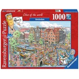 Ravensburger Fleroux - Amsterdam, cities of the world Puzzel 1000 stukjes