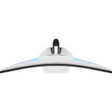 TCL 34C2A 34" curved gaming monitor Zwart, 1x DisplayPort, 2x HDMI, 1x USB-C, 2x USB-A, 200 Hz
