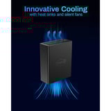 TerraMaster F8 SSD Plus nas Zwart, 1x 10GbE, HDMI, USB