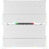 XYZ PC Gear Thermax 6 Duo RGB CPU-koeler Wit, ARGB, PWM