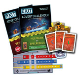999 Games EXIT Adventskalender: De intergalactische race Bordspel Nederlands, 1 speler, 24 dagen, Vanaf 10 jaar