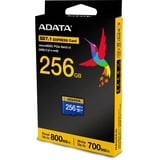 ADATA Premier Extreme microSDXC 256 GB geheugenkaart Blauw/geel, UHS-I U3, Class 10, V30