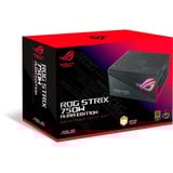 ASUS ROG STRIX Gold Aura Edition modulaire 750 watt voeding  Zwart, 1x 12VHPWR, 3x PCIe