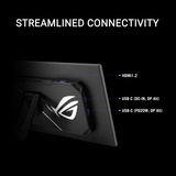 ASUS ROG Strix XG129C 12.3" touchscreen gaming monitor Zwart, 2x USB-C, Touch