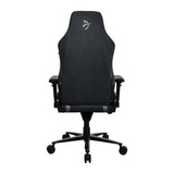 Arozzi Vernazza Supersoft Fabric - Black gamestoel Zwart/grijs