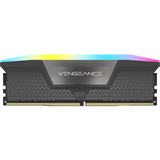 Corsair 64 GB DDR5-6000 (2x 32 GB) Kit werkgeheugen Zwart, CMH64GX5M2D6000Z40, Vengeance RGB, XMP, EXPO