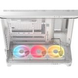 Corsair AIR 5400 LX-R LINK midi tower behuizing Wit | 3x USB-C | RGB | Tempered Glass