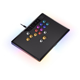 Corsair NOVABLADE PRO WIRELESS Hall Effect Leverless Fighting Game Controller Zwart, CORSAIR MGX Hyperdrive Hall Effect Magnetic Switch, USB, 2.4Ghz, Bluetooth, PC, PS4, PS5