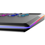 Corsair NOVABLADE PRO WIRELESS Hall Effect Leverless Fighting Game Controller Zwart, CORSAIR MGX Hyperdrive Hall Effect Magnetic Switch, USB, 2.4Ghz, Bluetooth, PC, PS4, PS5