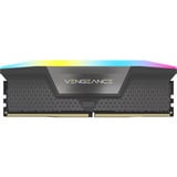 Corsair Vengeance RGB 64 GB DDR5-6000 (2x 32 GB) werkgeheugen Grijs, CMH64GX5M2D6000Z40, XMP, EXPO