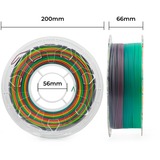 Creality CR PLA filament regenboog 3d-filament 1 kg, 1,75 mm