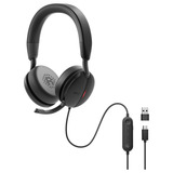Dell Pro Plus bekabelde ANC-headset over-ear  Zwart