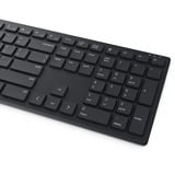 Dell Professioneel draadloos toetsenbord en muis - KM5221W, desktopset Zwart, EU lay-out (QWERTY), 1600 dpi