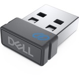 Dell Professioneel draadloos toetsenbord en muis - KM5221W, desktopset Zwart, EU lay-out (QWERTY), 1600 dpi