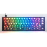 Ducky One 3 SF ANSI layout Barebone RGB mechanisch toetsenbord Zwart, US lay-out (QWERTY), 65%, RGB leds, hot swap, Barebone