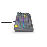 ENDORFY Celeris 1800 RGB mechanisch gaming toetsenbord Grijs, US lay-out (QWERTY), ENDORFY Yellow by Gateron, 100%, ARGB, PBT keycaps, Hot-swap, Bluetooth / USB-C / 2.4 GHz