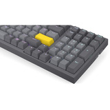ENDORFY Celeris 1800 RGB mechanisch gaming toetsenbord Grijs, US lay-out (QWERTY), ENDORFY Yellow by Gateron, 100%, ARGB, PBT keycaps, Hot-swap, Bluetooth / USB-C / 2.4 GHz