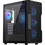 ENDORFY Regnum 400 ARGB midi tower behuizing Zwart | 2x USB-A | RGB | Window