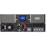 Eaton Power Quality 9PX UPS Netpack (9PX2200IRTN) ups Zwart/zilver, 2200 VA, 2200 W, ingang: C20, uitgangen: 8x C13, 2x C19, rack/toren, 2U, netwerkkaart inbegrepen