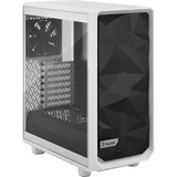 Fractal Design Meshify 2 Compact Clear Tempered Glass midi tower behuizing Wit/zwart | 2x USB-A | 1x USB-C | Tempered Glass